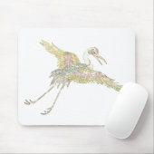 Tapis De Souris grue (Avec souris)