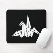 Tapis De Souris Grue en papier (Avec souris)