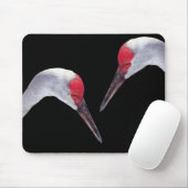 Tapis De Souris Grues de Sandhill (Avec souris)