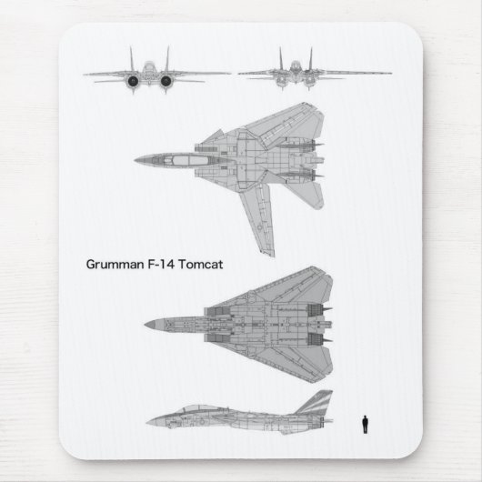 Tapis De Souris Grumman F-14 Tomcat マ パ ド (Devant)