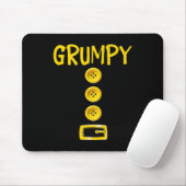 Tapis De Souris Grumpy Nwarf Halloween Costume Couleur Corresponda (Avec souris)