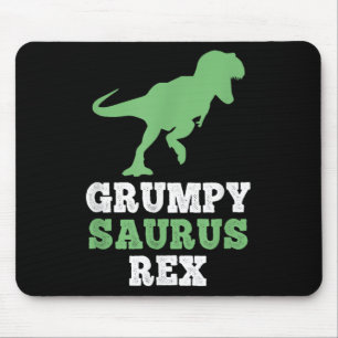 Tapis De Souris Grumpysaurus Rex Dino Dinosaur Funny Grumpysaurus
