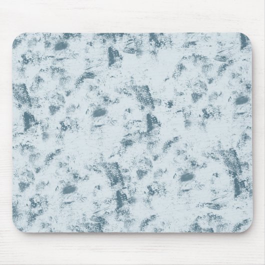 Tapis De Souris Grunge bleu Abstrait (Devant)