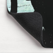 Tapis De Souris Grunge Cow Silhouette (Coin)