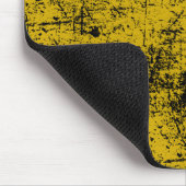 Tapis De Souris Grunge jaune (Coin)