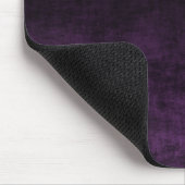 Tapis De Souris Grunge Ombre noir et violet texture (Coin)
