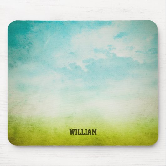 Tapis De Souris Grunge Paint Mouse Pad avec nom personnalisé (Devant)