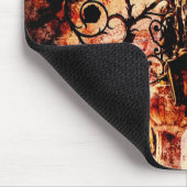 Tapis De Souris Grunge rose clair Plaza (Coin)