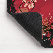 Tapis De Souris grunge rouge (Coin)