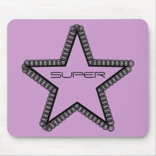 Tapis De Souris Grunge Superstar Mousepad