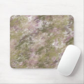 Tapis De Souris Grunge vert rose Abstrait (Avec souris)