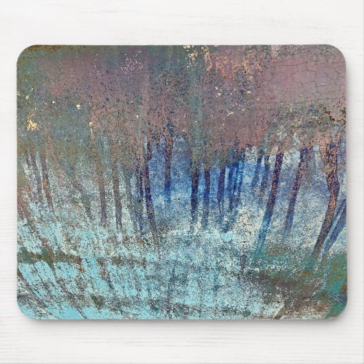 Tapis De Souris Grungy Paint Streak Abstrait (Devant)