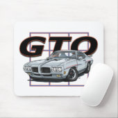 Tapis De Souris GTO Pontiac 1970 (Avec souris)