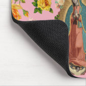 Tapis De Souris Guadalupe Mousepad rose (Coin)