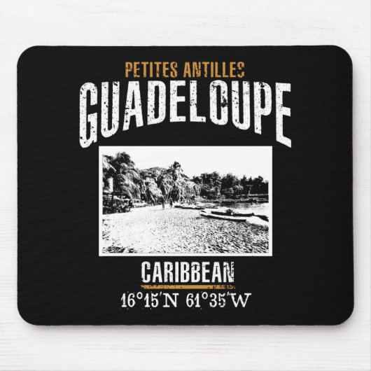 Tapis De Souris Guadeloupe (Devant)