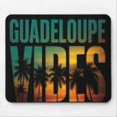 Tapis de souris Guadeloupe Vibes (Devant)