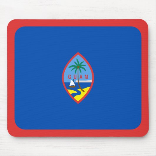 Tapis De Souris Guam Flag Mousepad (Devant)