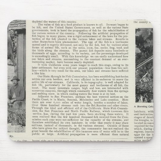 Tapis De Souris Guerneville, Californie (Devant)