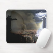 Tapis De Souris Guerre Mousepad de Longcat/Tacgnol (Avec souris)