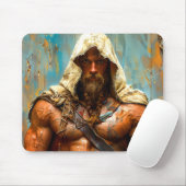 Tapis De Souris Guerrier (Avec souris)