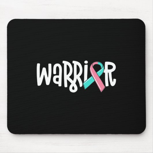 Tapis De Souris Guerrier BRCA Sensibilisation au cancer du sein Pr (Devant)