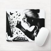 Tapis De Souris Guerrier de clavier (Avec souris)