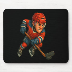 Tapis De Souris Guerrier de Glace Où Pion Rencontre le Champ de Ti