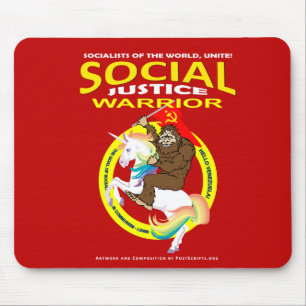 Tapis De Souris Guerrier de justice sociale