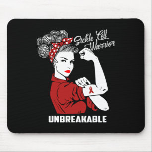 Tapis De Souris Guerrier de la faucille Conscience indestructible