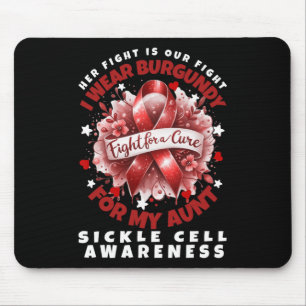 Tapis De Souris Guerrier de la faucille Son combat est ma tante de