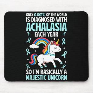 Tapis De Souris Guerrier de l'Achalasie Licorne Majestueuse