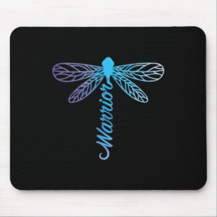 Tapis De Souris Guerrier Dragonfly Suicide Prévention Santé mental
