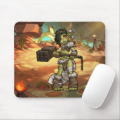 Tapis De Souris Guerrier du désert Orc (Avec souris)