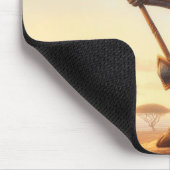 Tapis De Souris guerrier girafe (Coin)