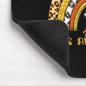 Tapis De Souris Guerrier Léopard Arc-en-ciel (Coin)