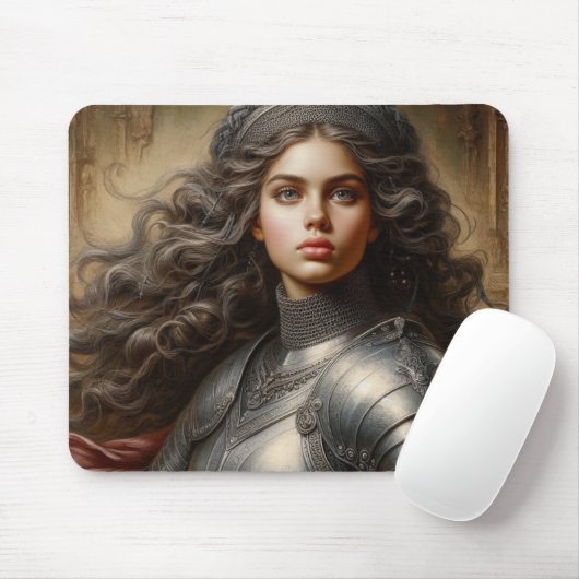 Tapis De Souris Guerrier médiéval (Avec souris)