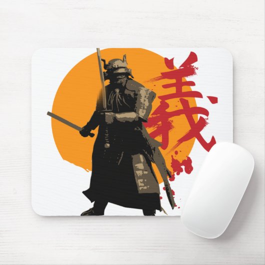 Tapis De Souris Guerrier samouraï Mousepad (Avec souris)