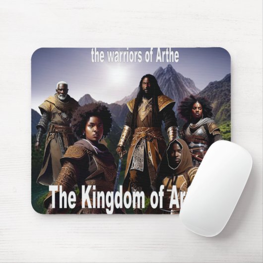 Tapis De Souris Guerriers d'Arthe  (Avec souris)