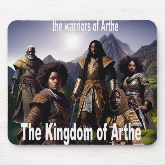 Tapis De Souris Guerriers d'Arthe  (Devant)