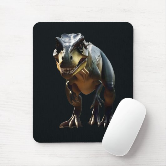Tapis De Souris **"Gueule effrayante : le T-Rex narquois"** (Avec souris)