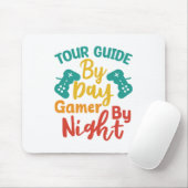 Tapis De Souris Guide D'Excursion Par Jeu De Jour Par Nuit (Avec souris)