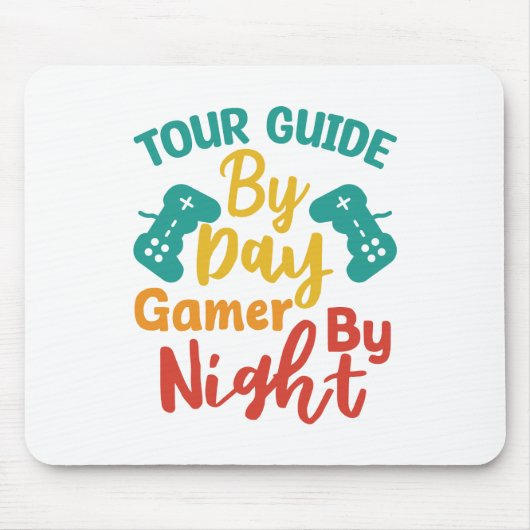 Tapis De Souris Guide D'Excursion Par Jeu De Jour Par Nuit (Devant)