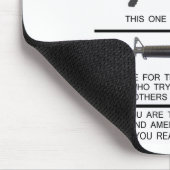 TAPIS DE SOURIS GUIDE SÛR D'ARME À FEU DE FAMILLE (Coin)