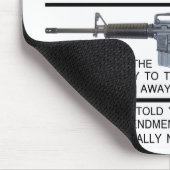 TAPIS DE SOURIS GUIDE SÛR D'ARME À FEU DE FAMILLE (Coin)