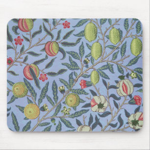 Tapis De Souris Guillaume Morris Fruit Pomegranate Blue Orament