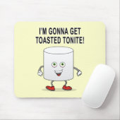 Tapis De Souris Guimauve grillée (Avec souris)