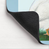 Tapis De Souris Guinée blanche (Coin)