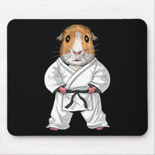 Tapis De Souris Guinée Karate de porc Ninja Jiu-jitsu Taekwondo Ma