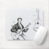 Tapis De Souris Guitare (Avec souris)