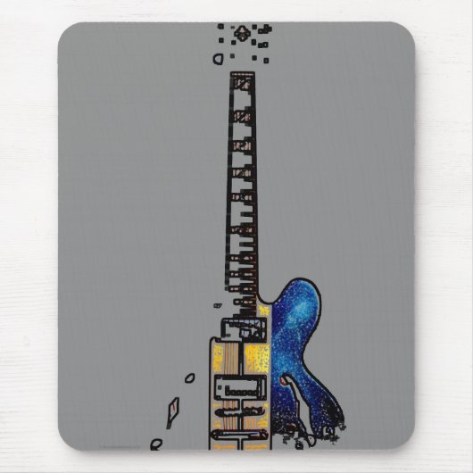Tapis De Souris Guitare 4 mpcnm (Devant)